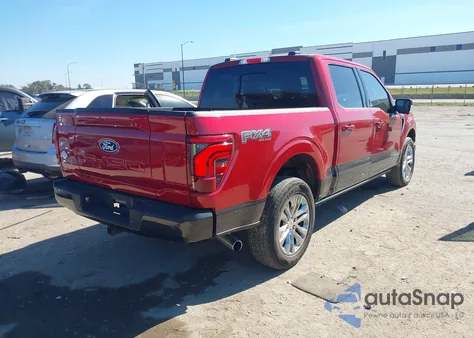 2024 Ford F-150 King Ranch z USA, uszkodzony, nr VIN 1FTFW6LD6RFB20938